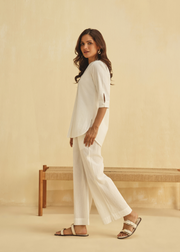 Whispering White Co-ord Set