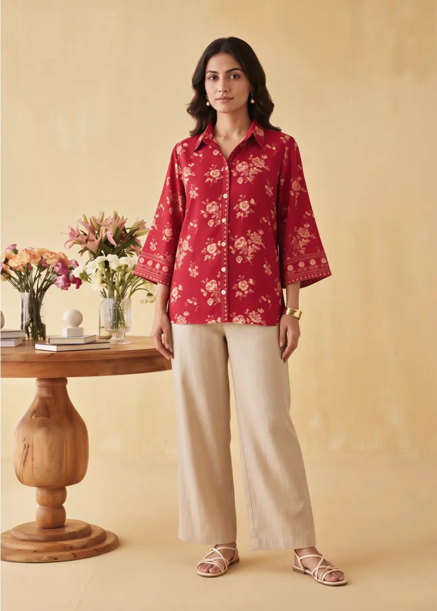 Sunday Rose Shirt