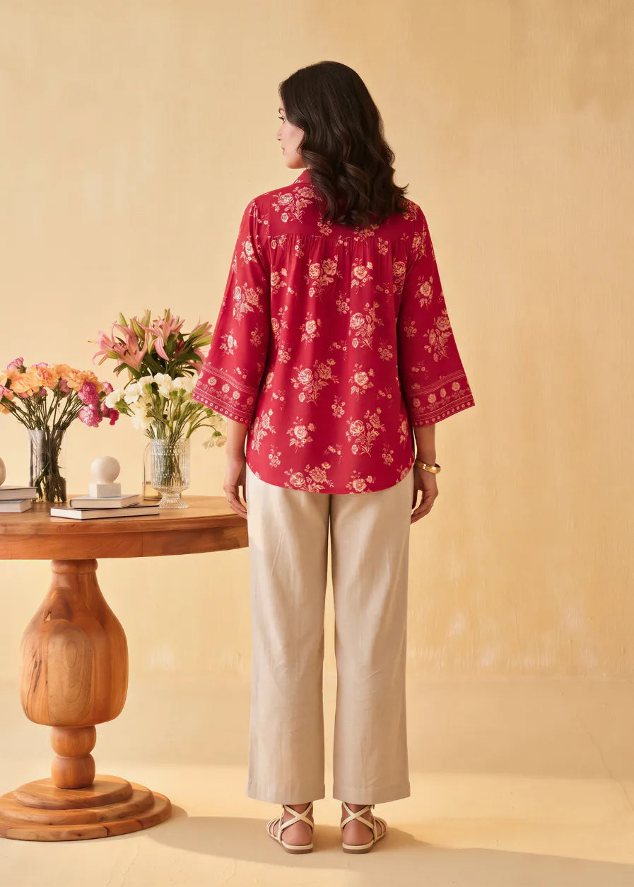Sunday Rose Shirt