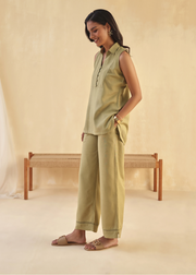 Dayline Straight-Leg Lace Pants