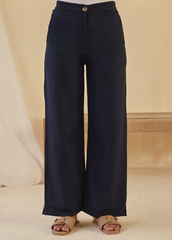 Dusk Straight-Leg Lace Pants