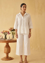 Moonlace Schiffli Shirt
