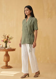 Classic Olive Green Top
