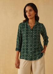 Cloudflow Shirt - Forest Green