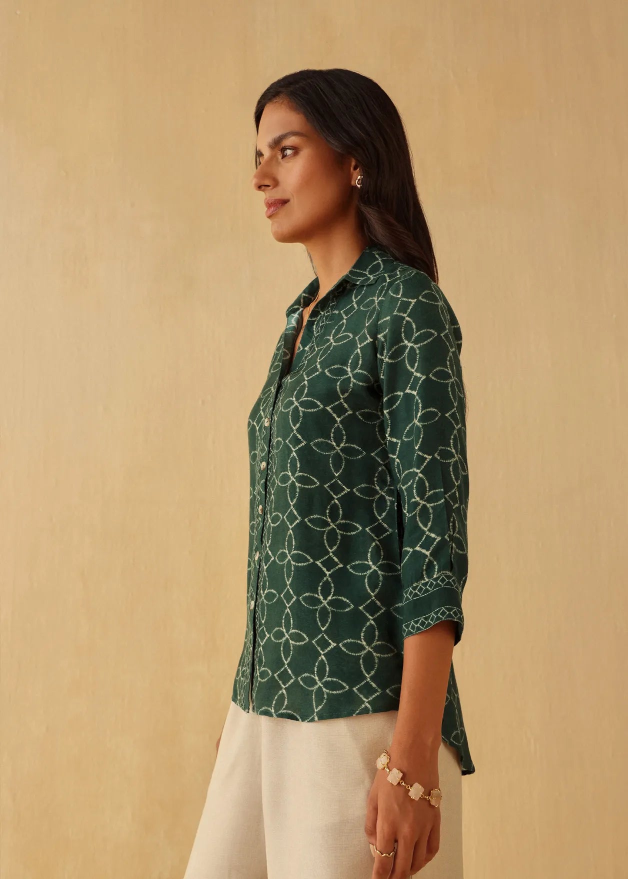 Cloudflow Shirt - Forest Green