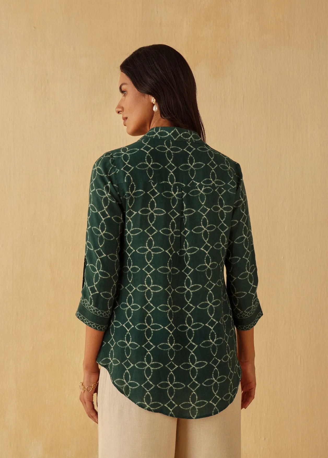 Cloudflow Shirt - Forest Green