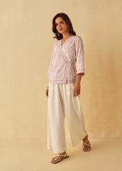 Wildflower Tie Top - Pink