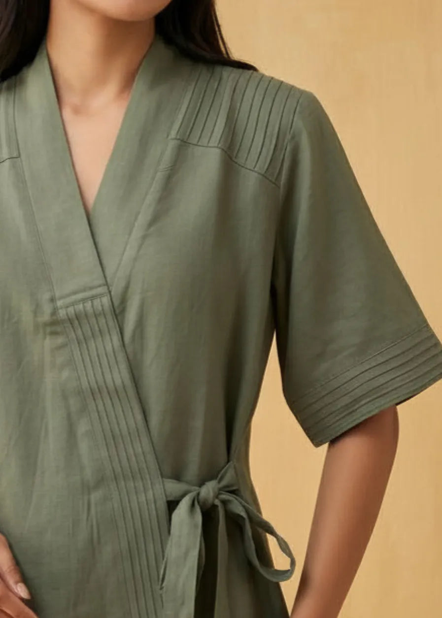 Classic Olive Green Top