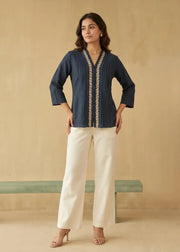 Indigo Dusk Top