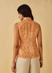 Sunset Wrap Top | 100% Linen