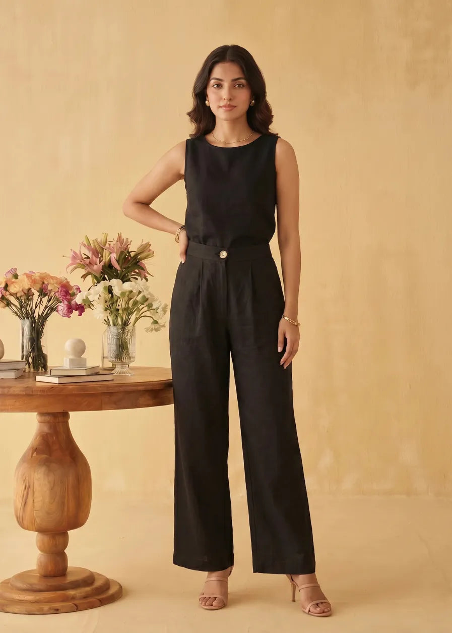 Luna Black Pants