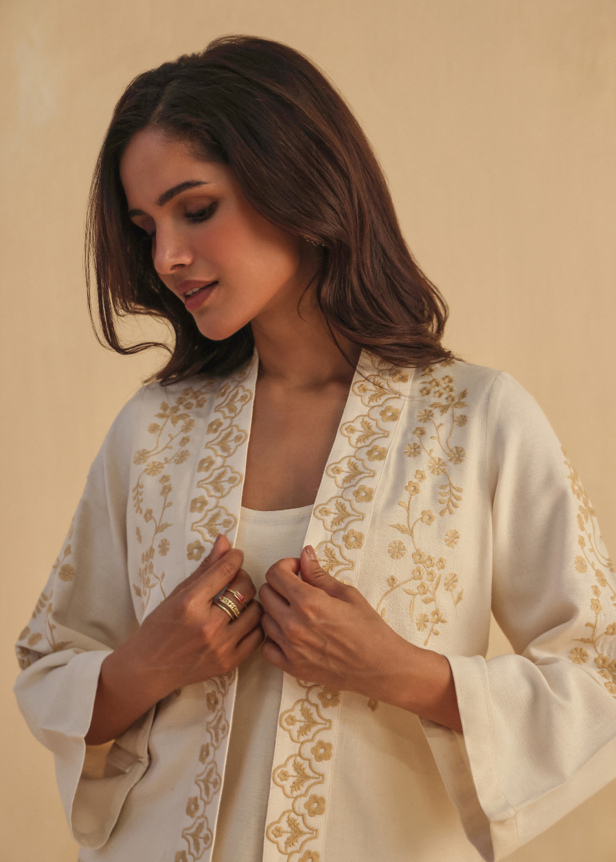 Ivory Muse 3 Piece Co-ord Set