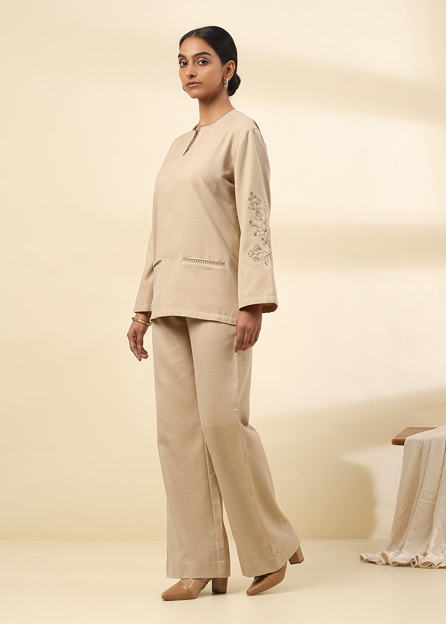 Sandbloom Embroidered Top