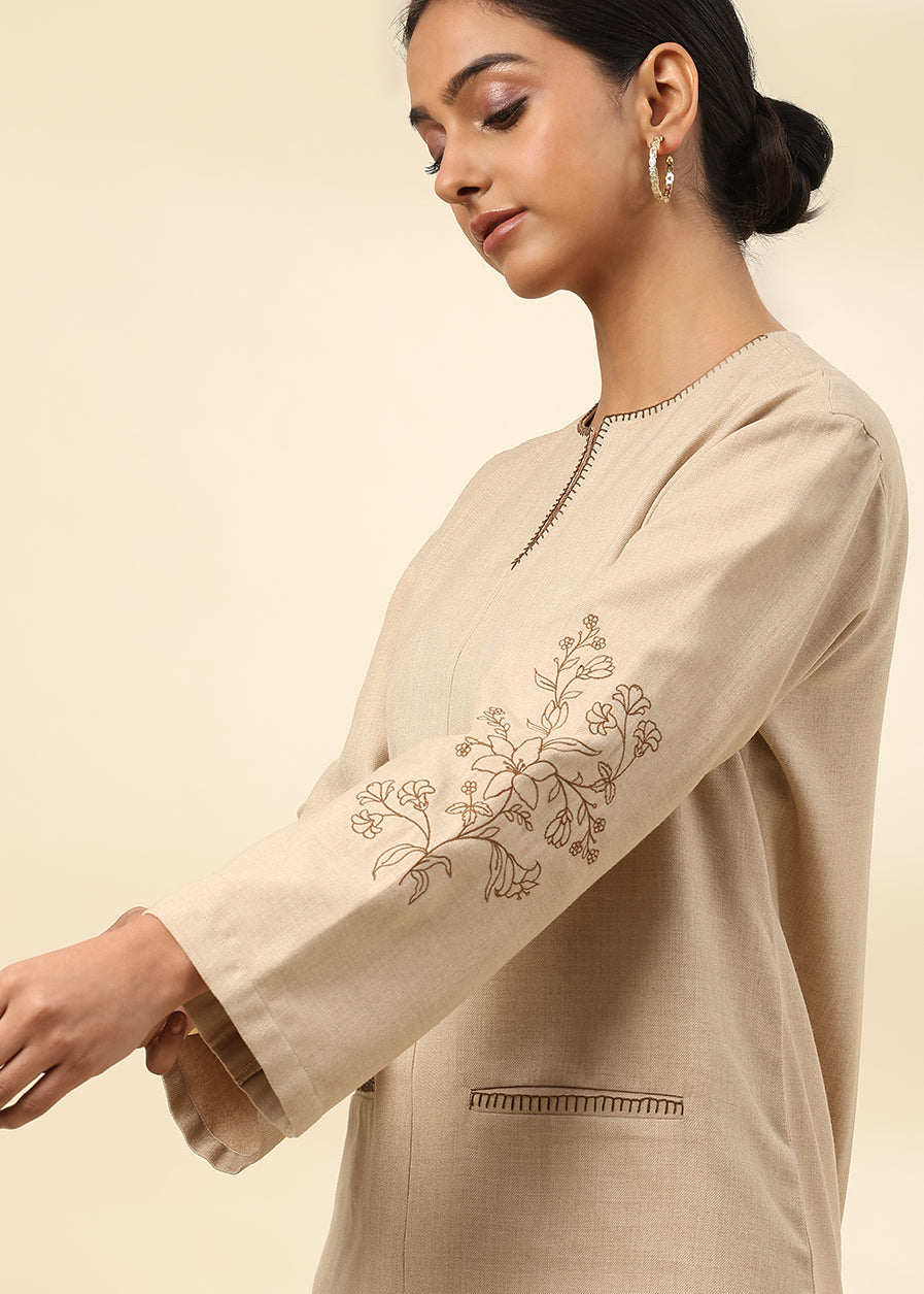 Sandbloom Embroidered Top