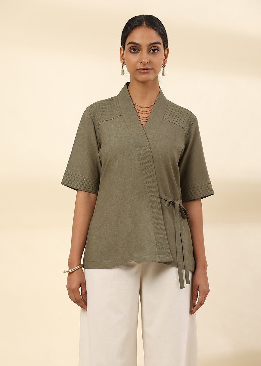 Classic Olive Green Top