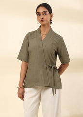 Classic Olive Green Top