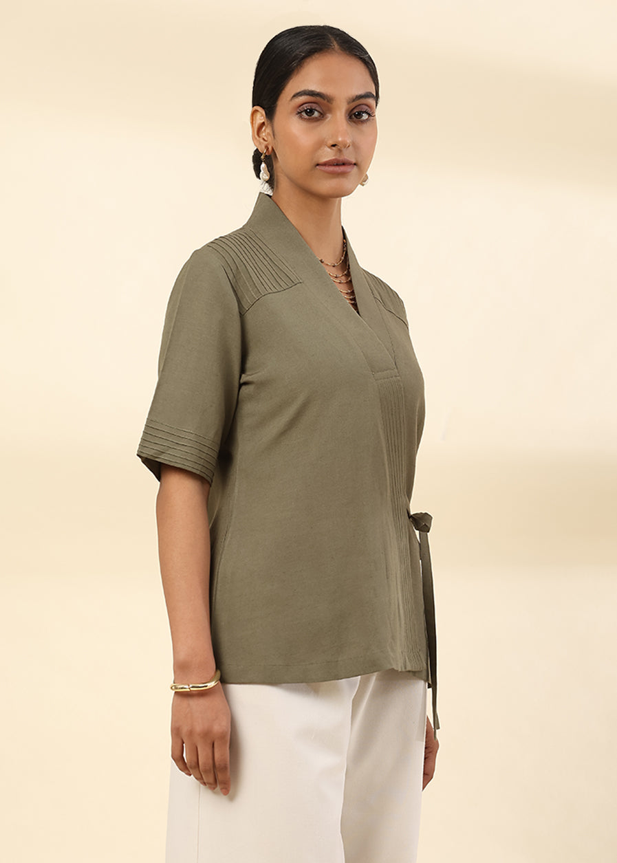 Classic Olive Green Top