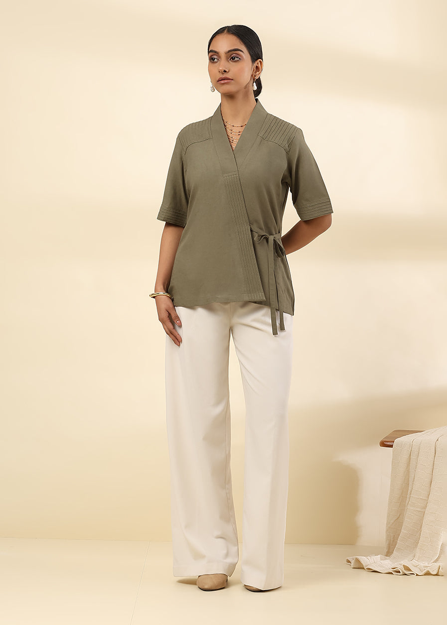 Classic Olive Green Top