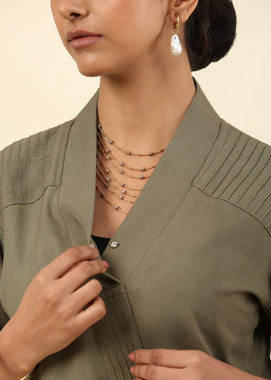 Classic Olive Green Top