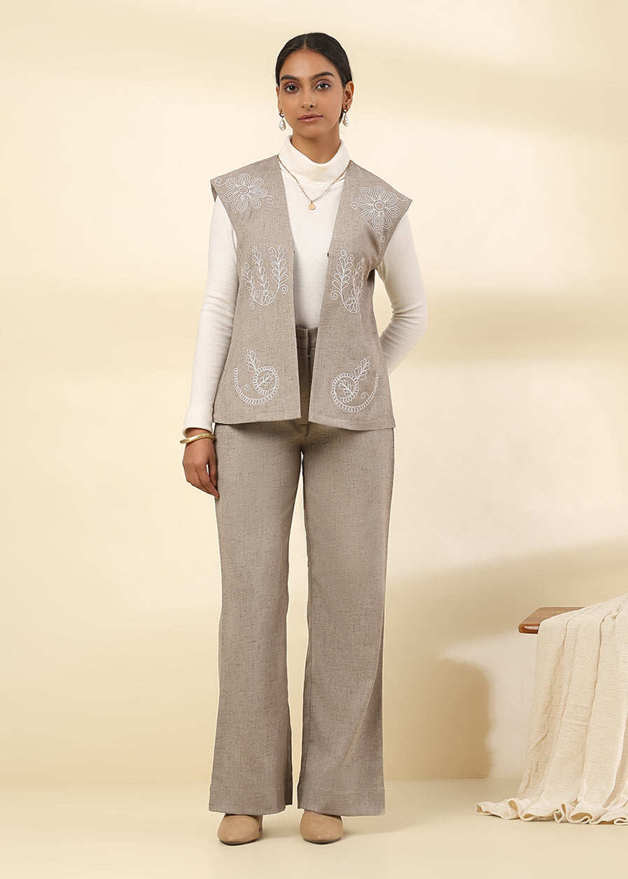 Mistflower Grey Winter Pants