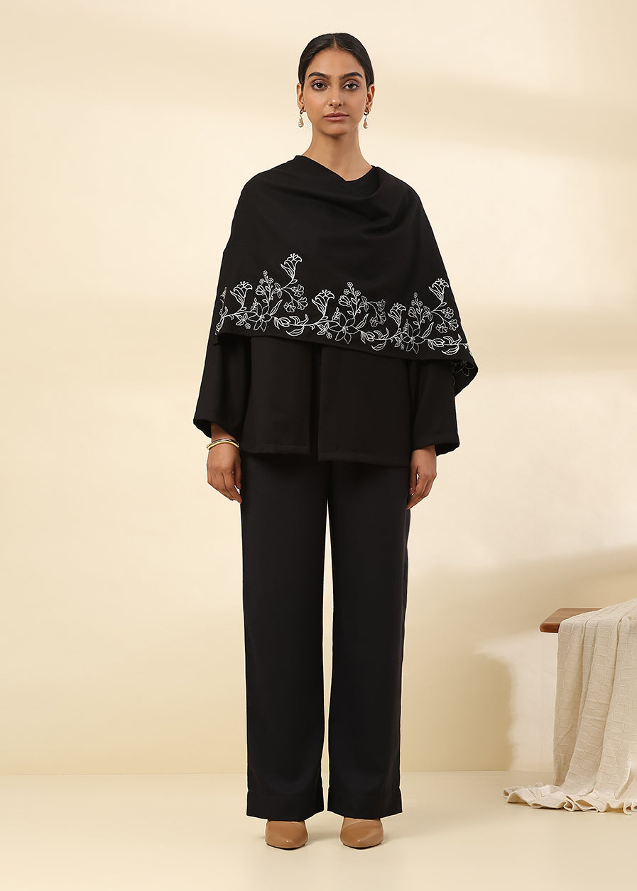 Noir Fluid Winter Pants